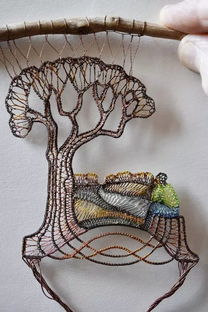 编织工艺 美如画的蕾丝编织作品